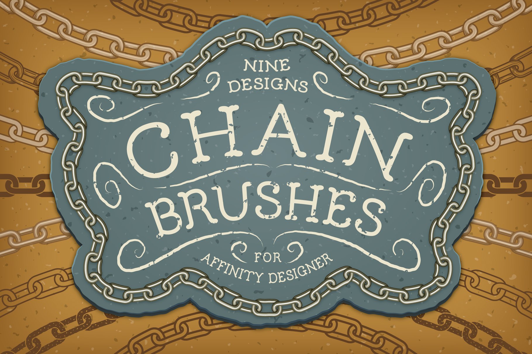 Chain Brushes Affinity Design Cuts