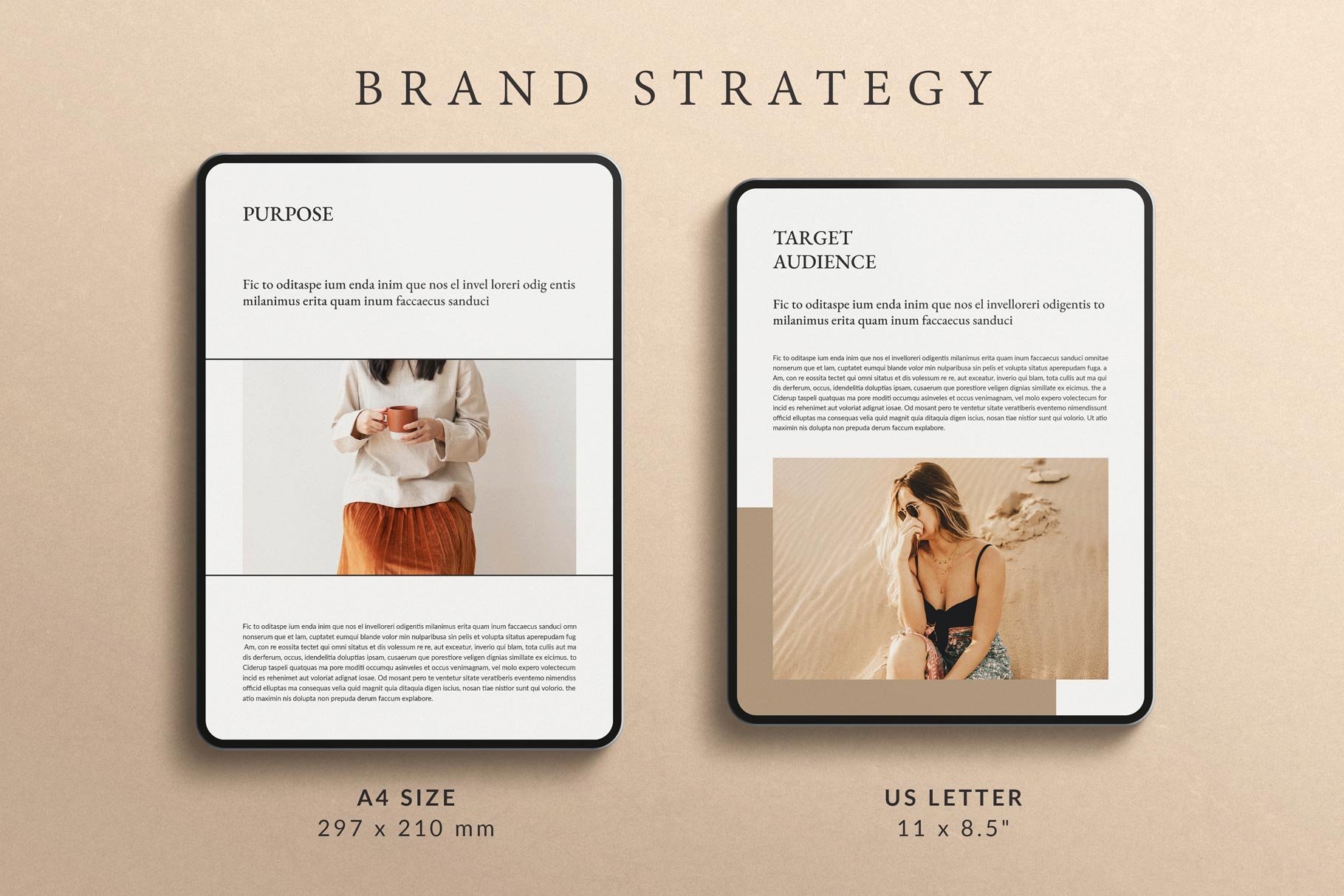 Brand Strategy Workbook Template Design Cuts