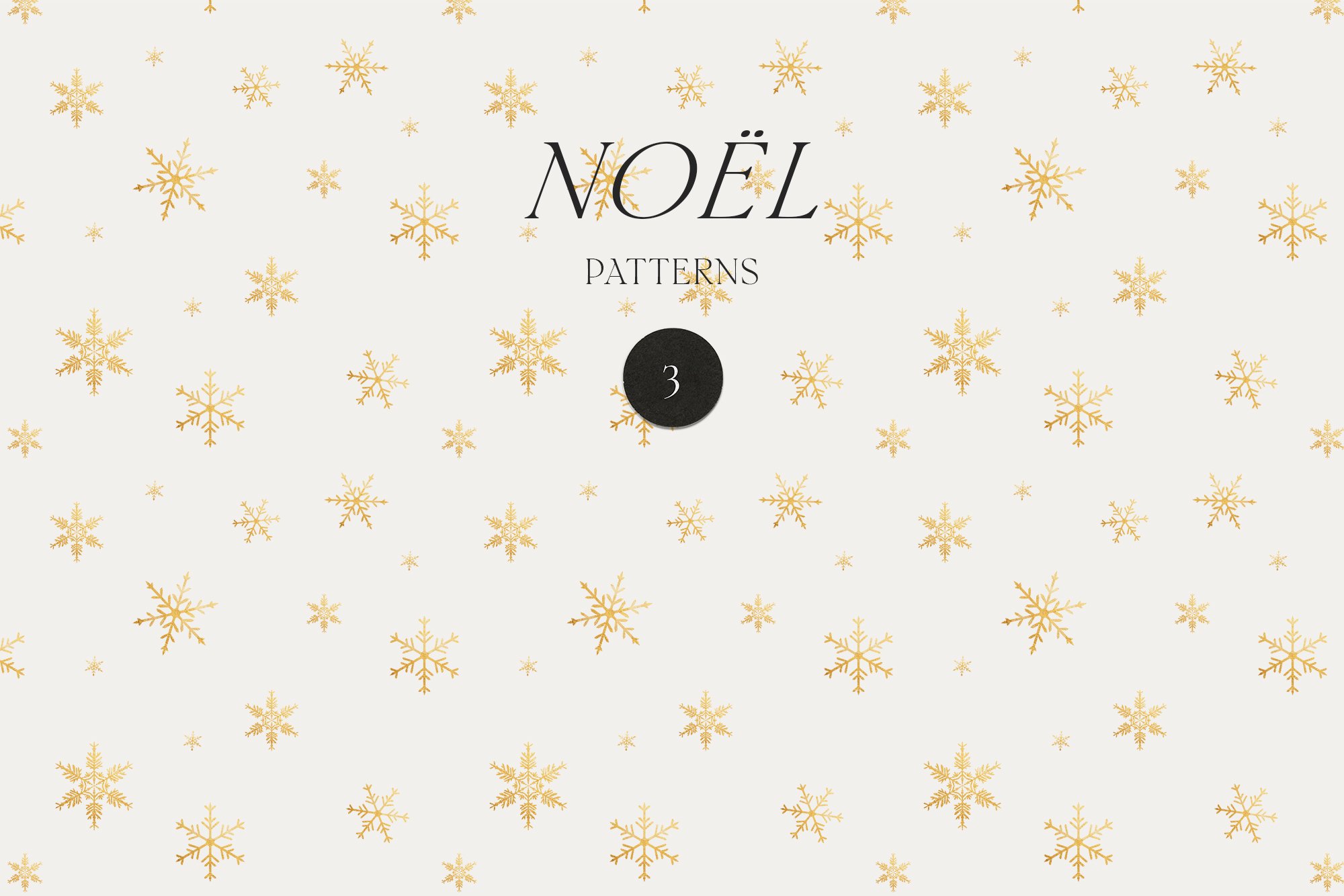 Noël Christmas Watercolor Collection Design Cuts