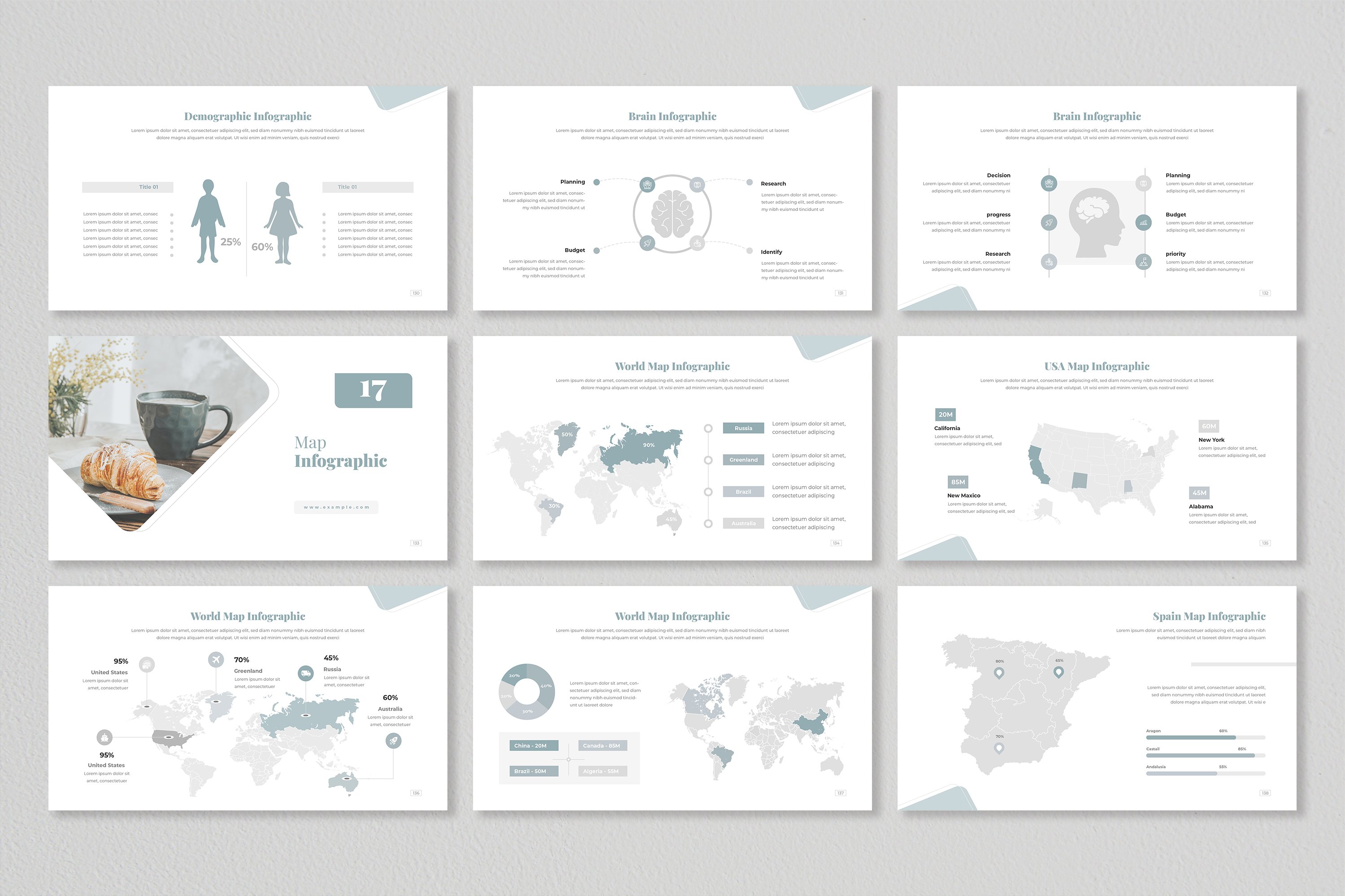 Minimal Business Plan Presentation Design Cuts