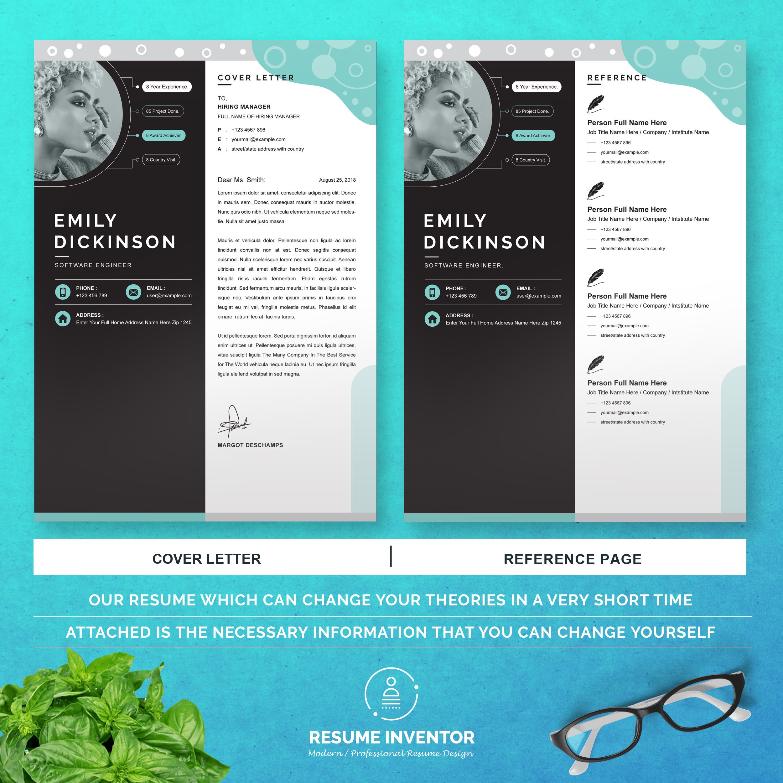 Resume Design Template Design Cuts