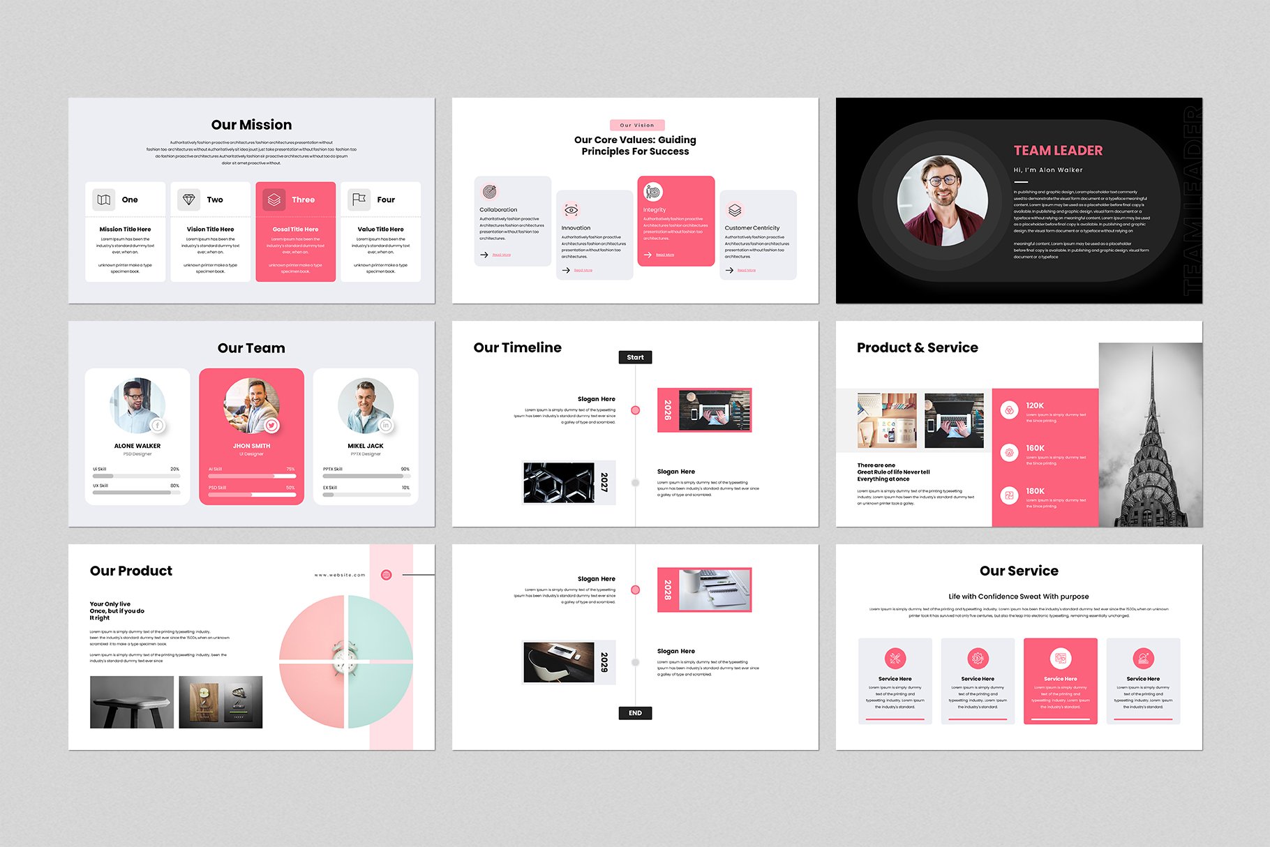 Digital Proposal Powerpoint Template Design Cuts