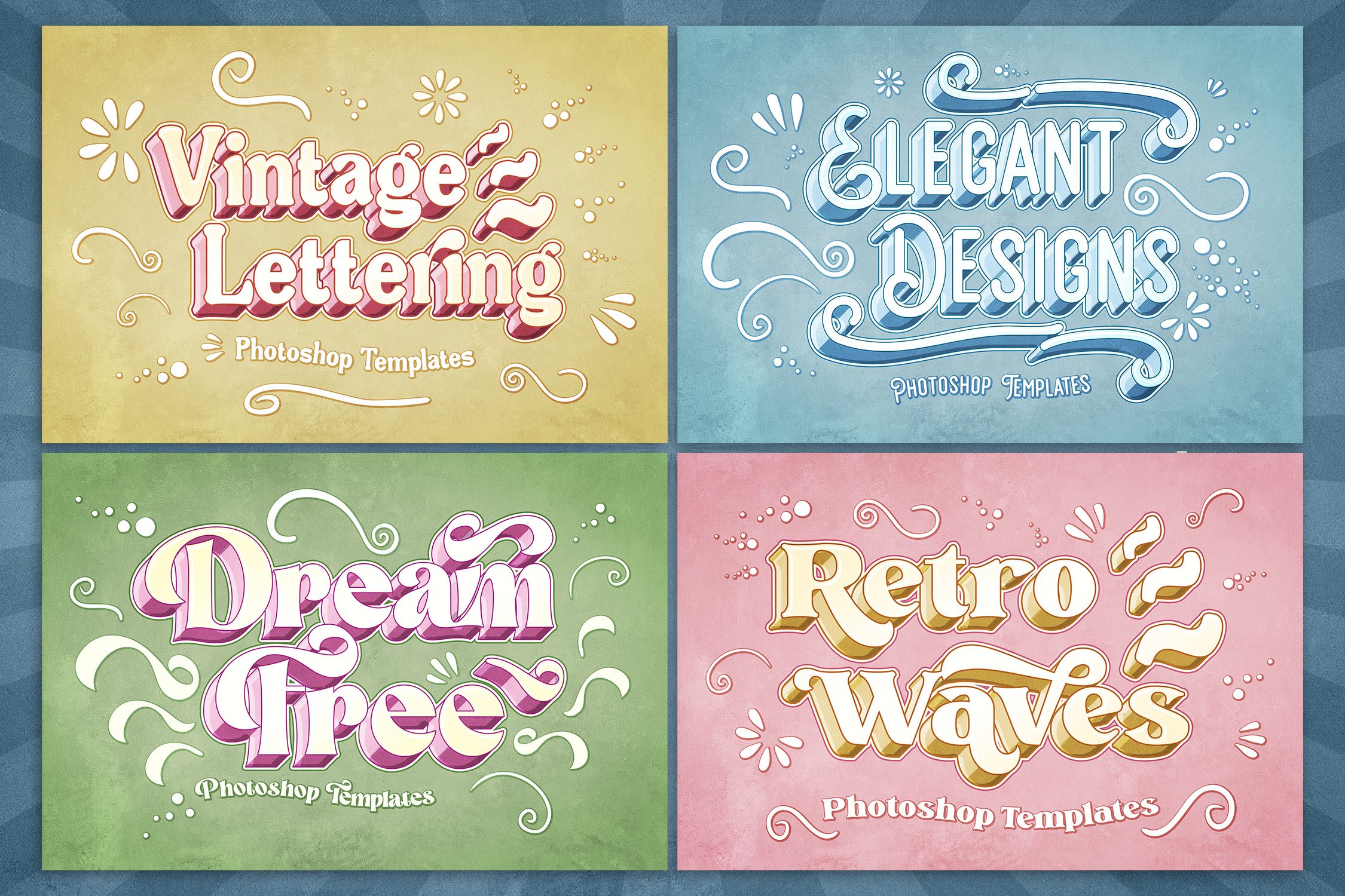 Elegant Text Effects Design Cuts