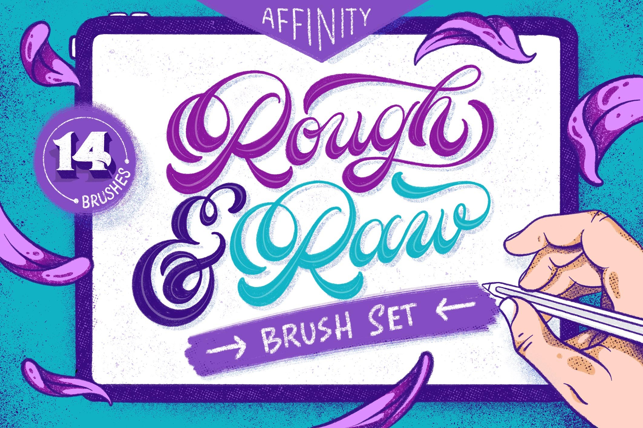 Rough & Raw - Affinity Brushes