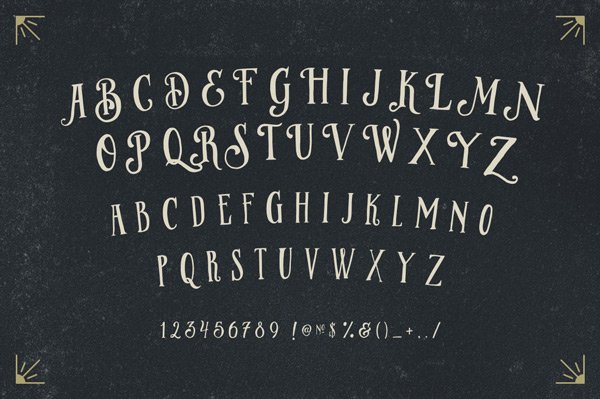 spooky font poster tutorial