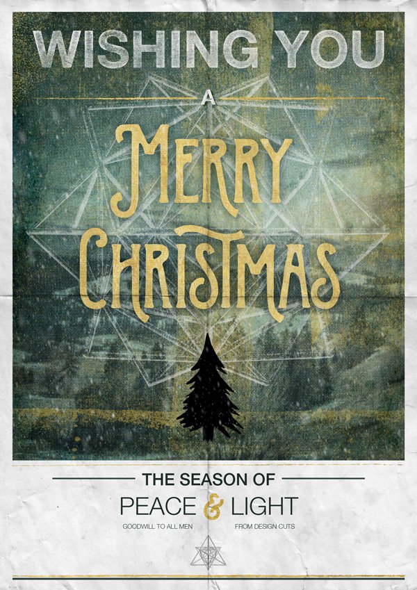 Christmas Poster Tutorial