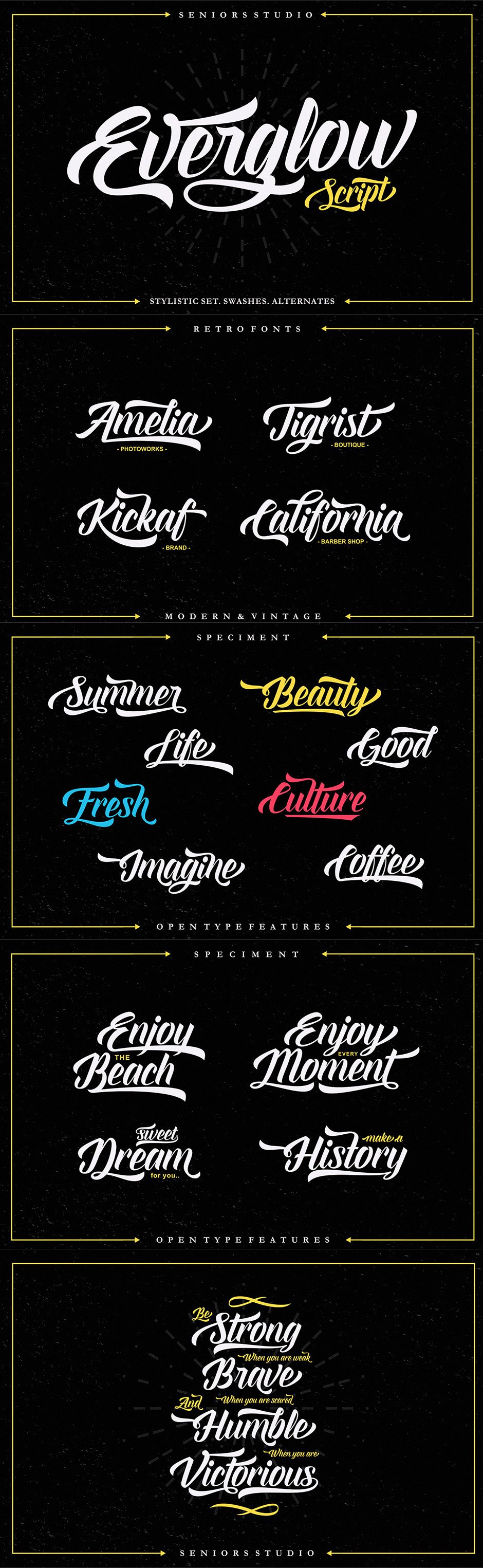 22 Best Selling Beautiful Fonts