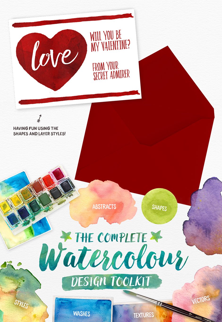 watercolour design toolkit