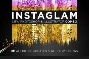 InstaGlam - Creative Cloud Combo (for Photoshop and Illustrator)