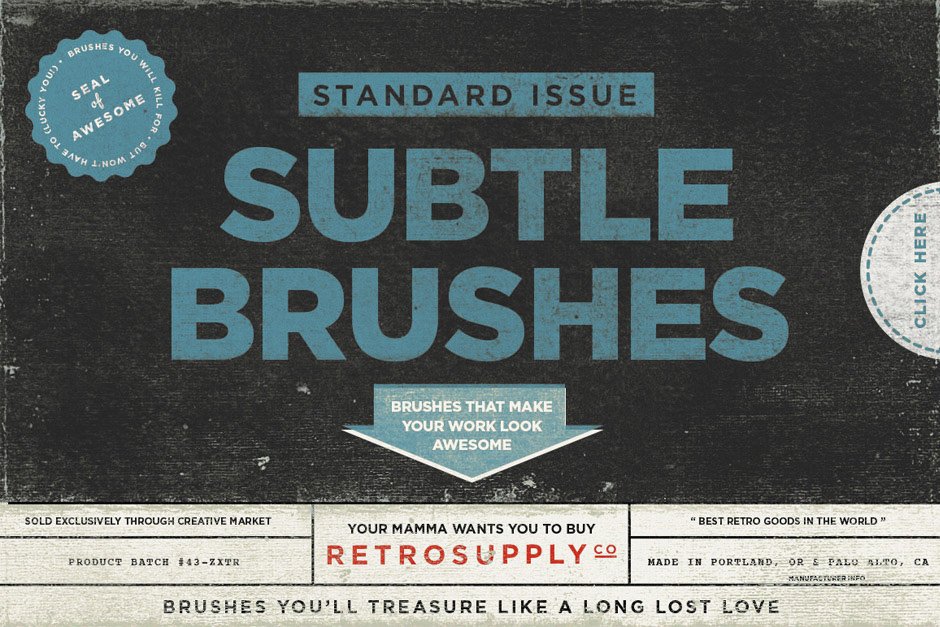 Standard Issue Texture Brushes