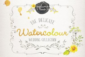 Watercolor Wedding Collection Vol. 2