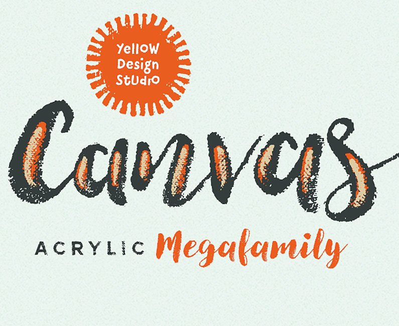 Canvas font