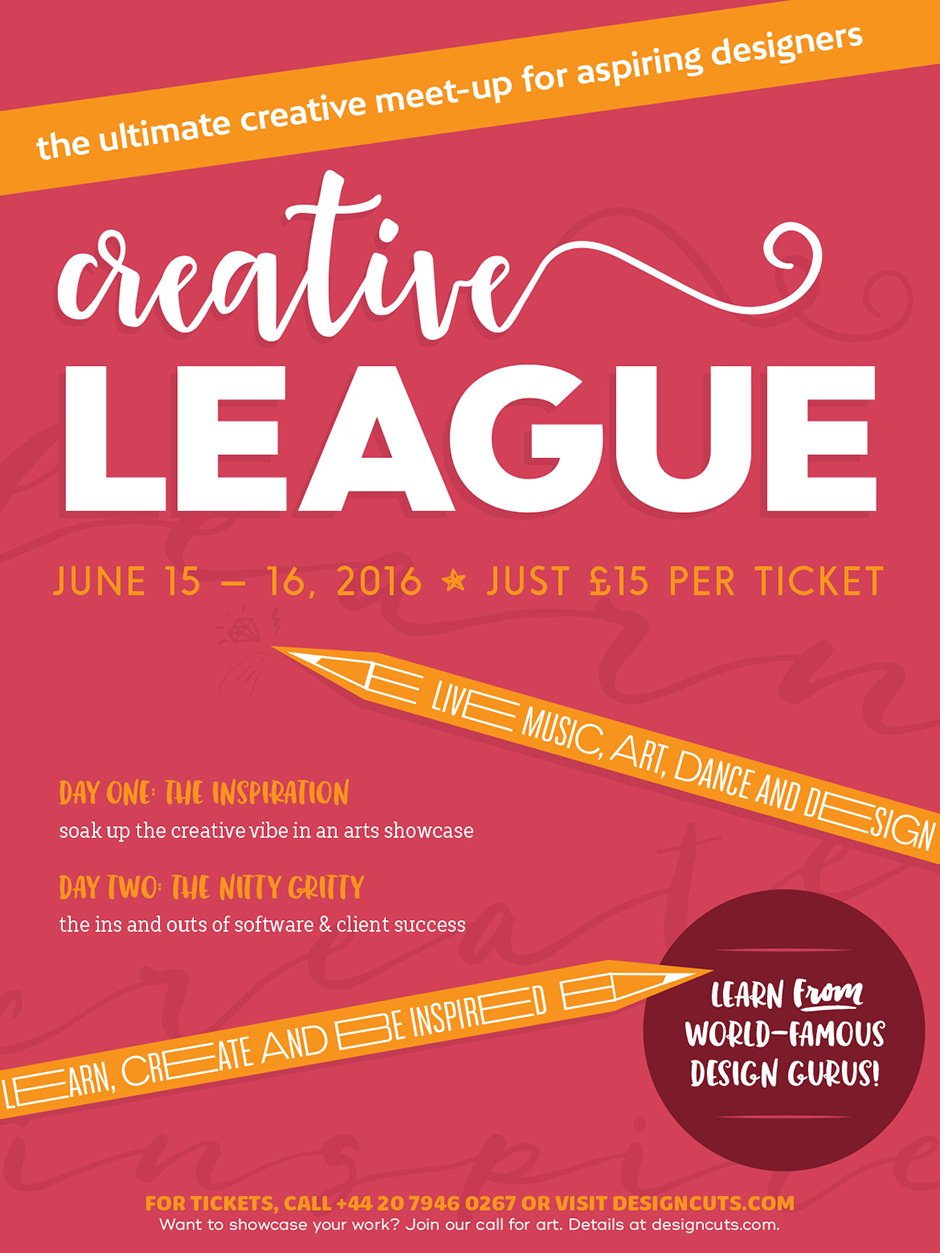 Creative League Poster