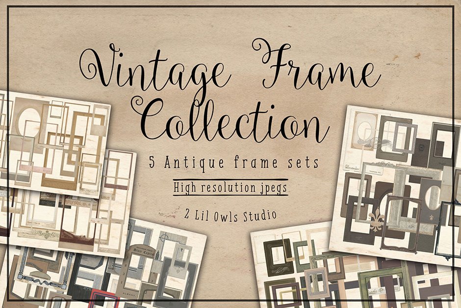 Vintage Frames Bundle
