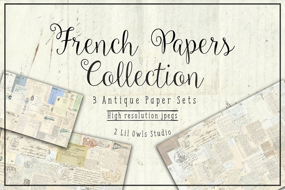 French Papers Collection. 67% Off Regular Price