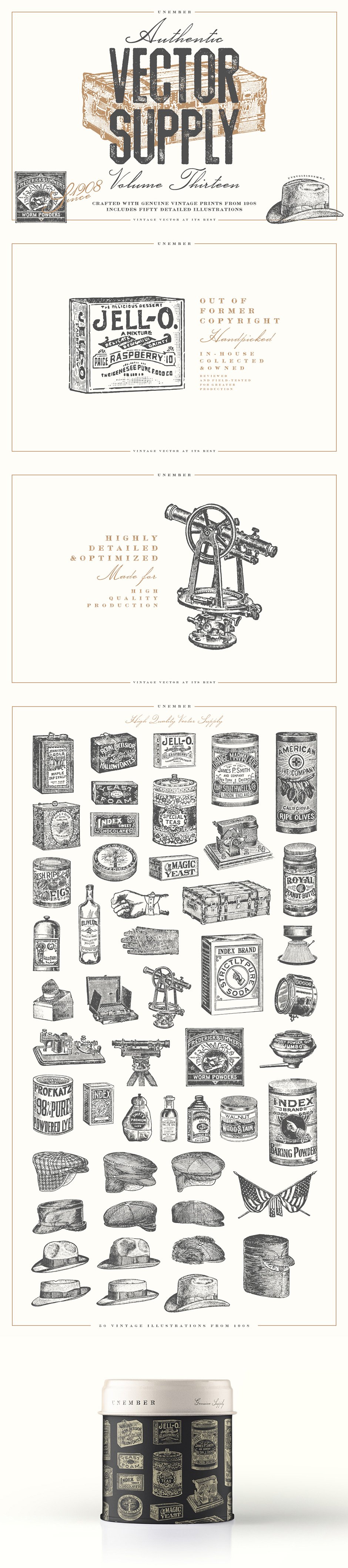 The Extensive Vector Elements Collection