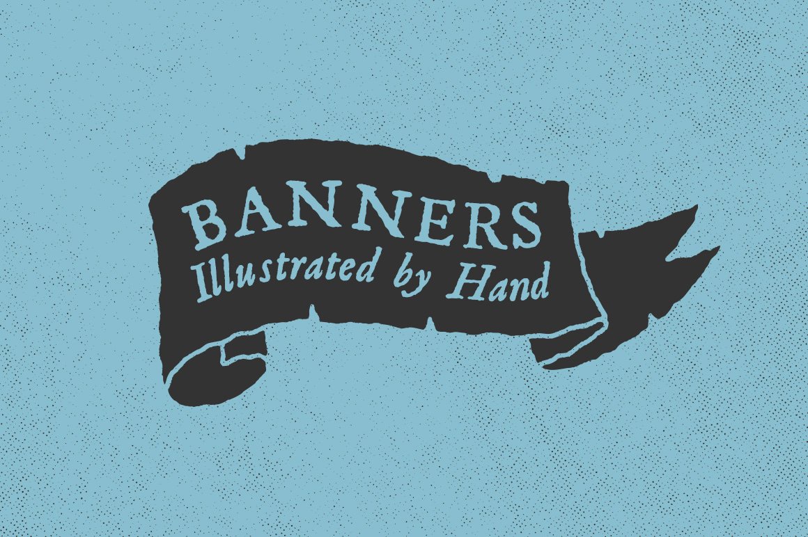 Hand Illustrated Banners