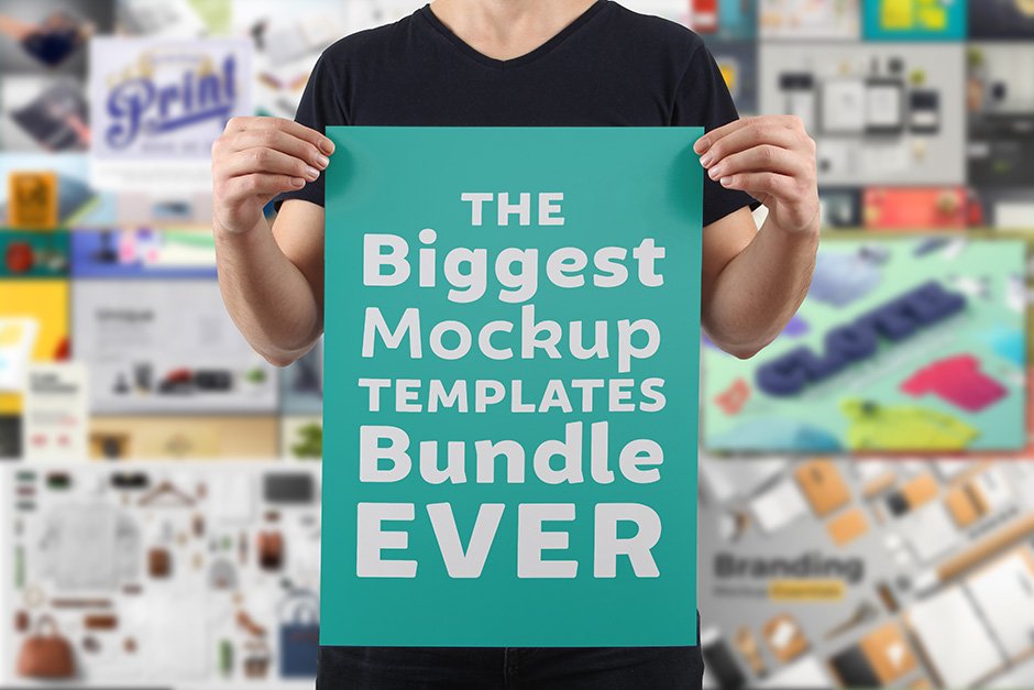 The Gigantic Mockup Templates Bundle