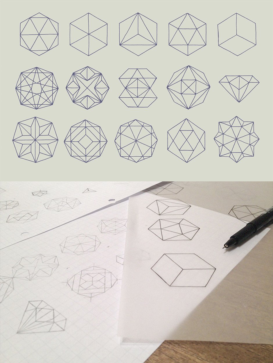 Polygon Outline Shapes