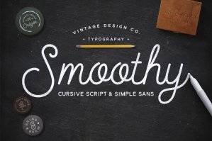 Smoothy – Cursive Script & Sans
