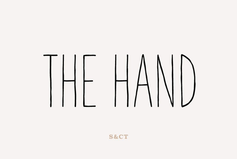The Hand Font Pack
