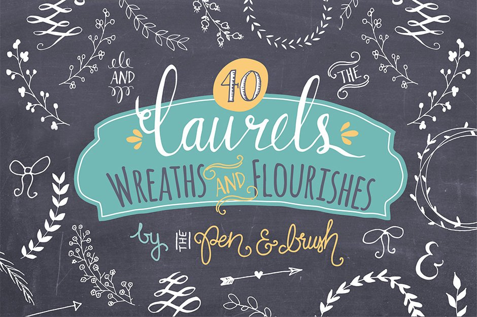 Laurels & Wreaths – Vector