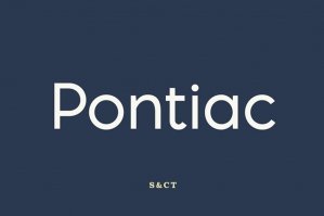 Pontiac Full Font Pack