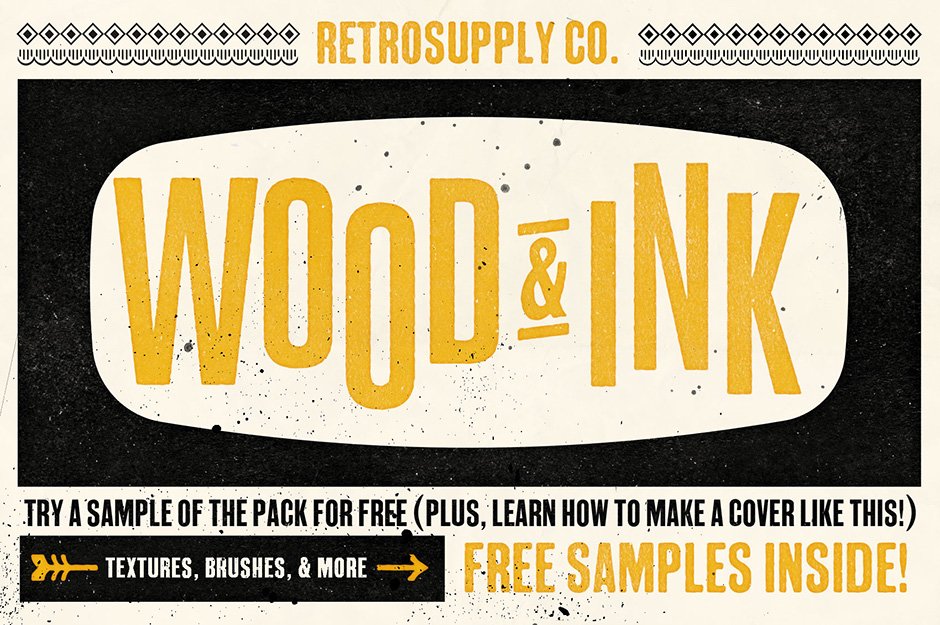 Wood & Ink – Texture Pack