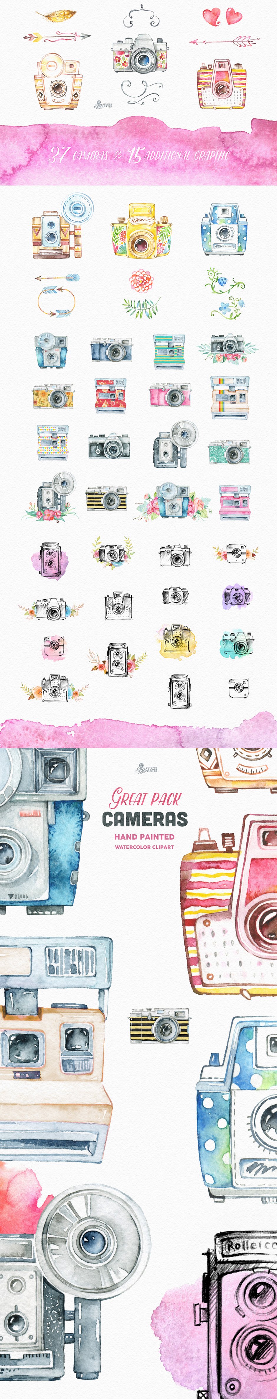 Cameras Clipart