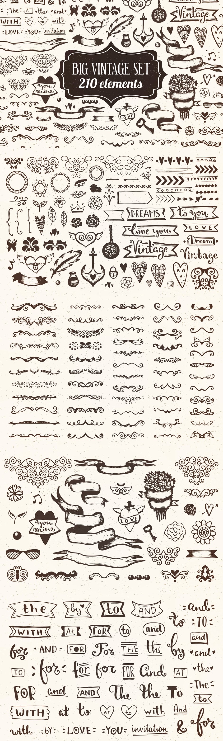 The Essential Hand-Made Vectors Collection