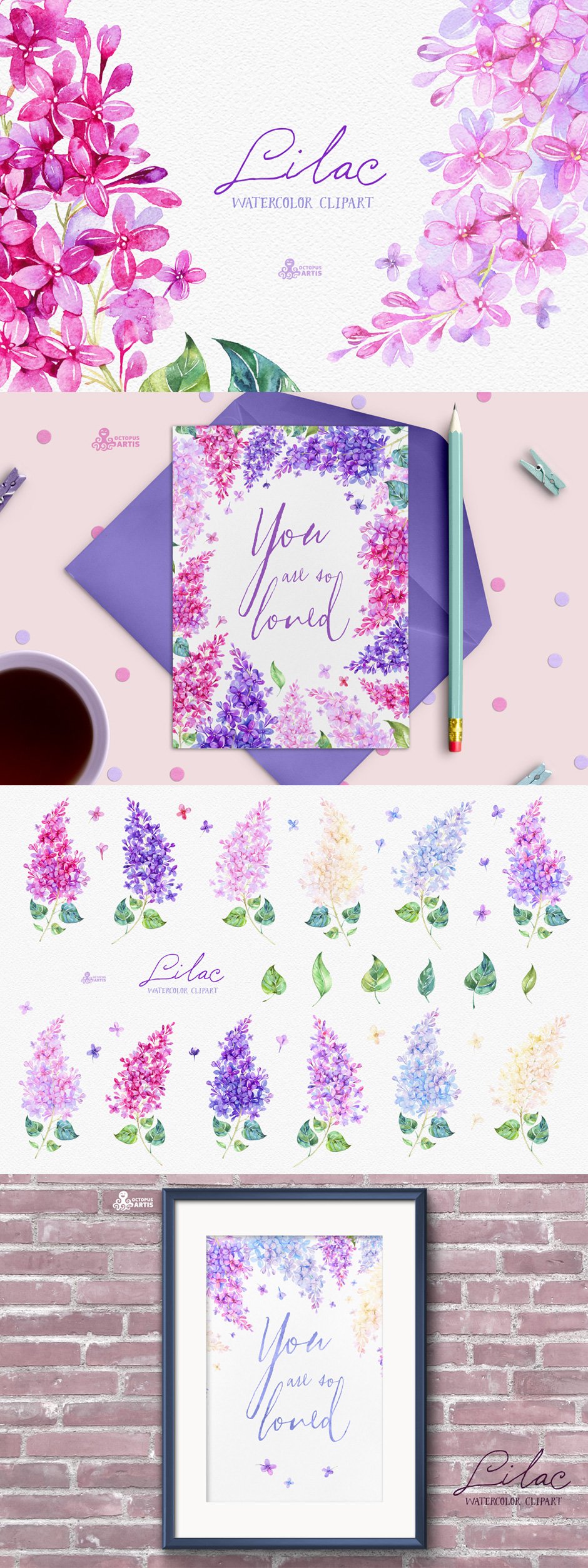 Lilac: Watercolor Collection