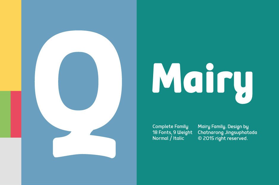 Mairy Typeface