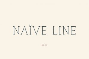 Naive Line Font Pack