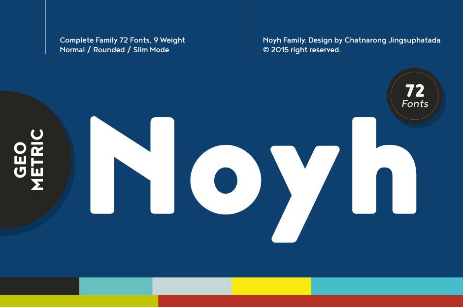 Noyh Typeface