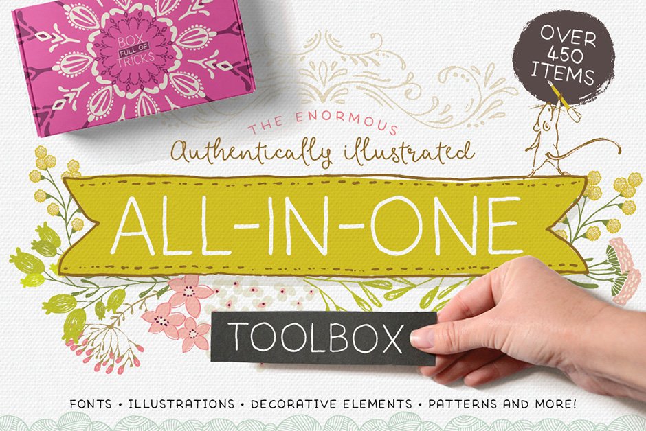 The Enormous, Authentically Illustrated All-in-One Toolbox