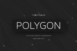 Polygon Backgrounds Dark | Point Style V01
