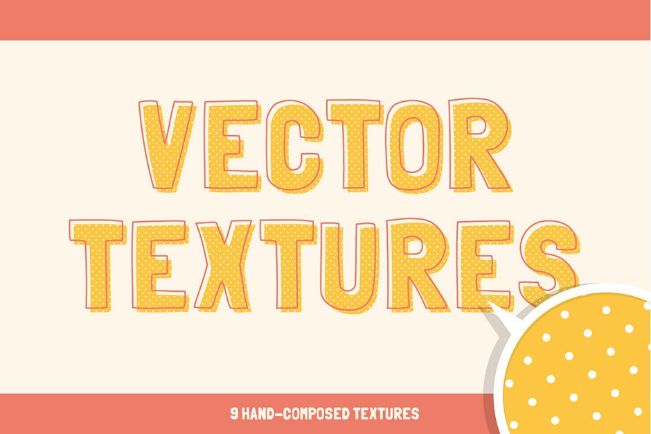 Hand-made Vector Textures