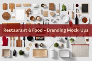 Restaurant & Food – Branding Mock-Ups