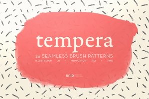 Tempera Brush Patterns