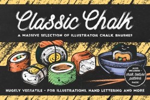 Classic Chalk Brushes Patterns