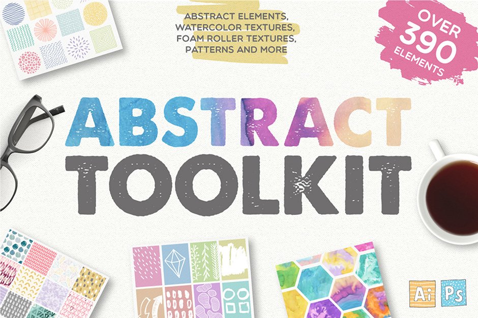 Abstract Tookit - 390 Elements