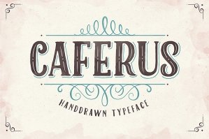 Caferus Typeface