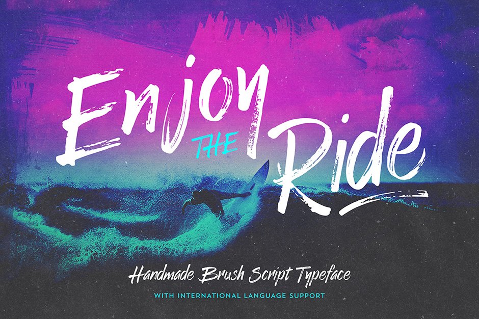 Enjoy the Ride Typeface