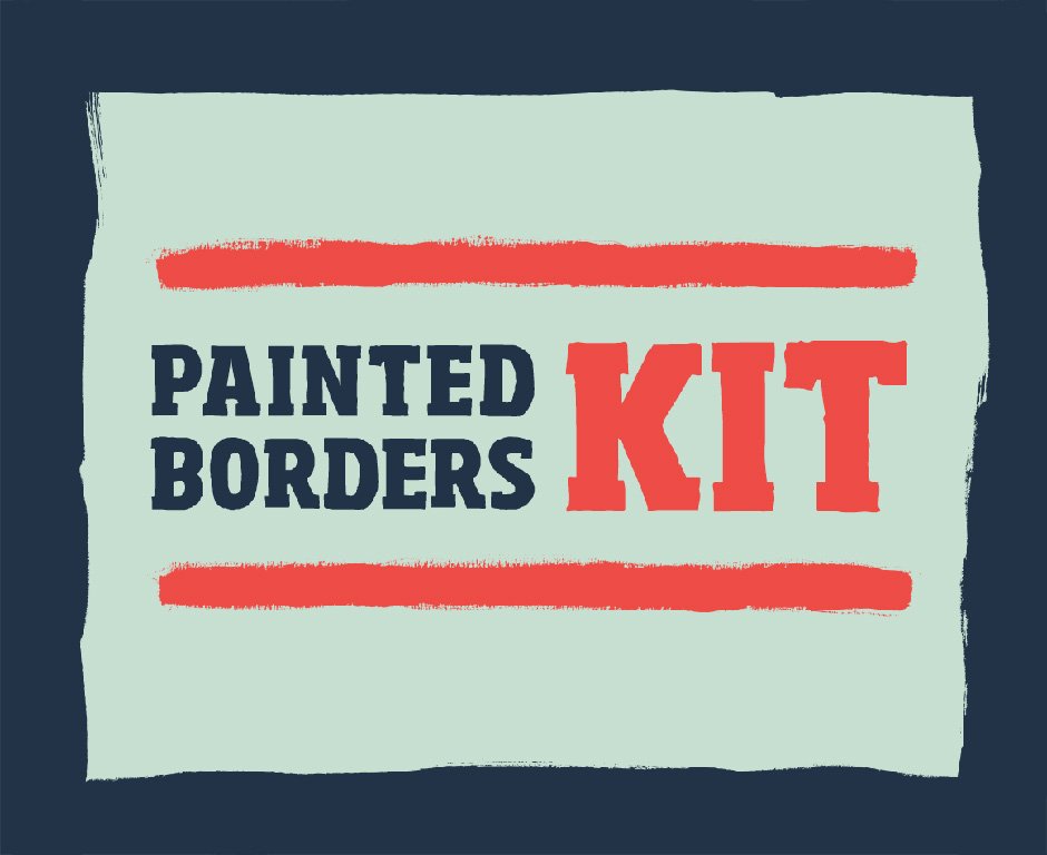 Hand Painted Borders Kit