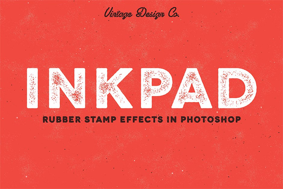 InkPad Rubber Stamp Effects
