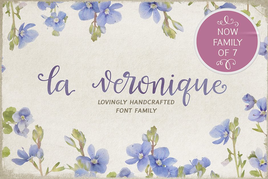 La Veronique Font Family