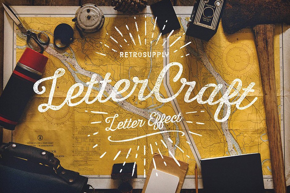 LetterCraft Hand Lettering Kit - Design Cuts