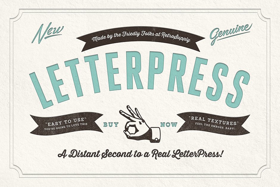 RetroSuppy LetterPress