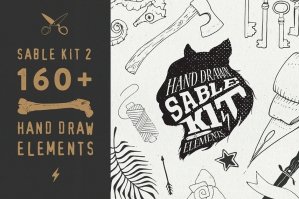Sable Kit 2 Hand-drawn Collection