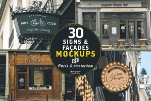30 Signs Facades Paris & Amsterdam